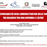 La responsabilità degli amministratori delle società: un bilancio tra una riforma e l'altra il 2 marzo a Napoli